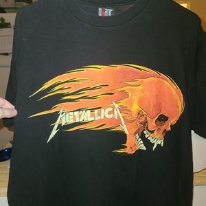 Metallica Flaming Skull/Sun